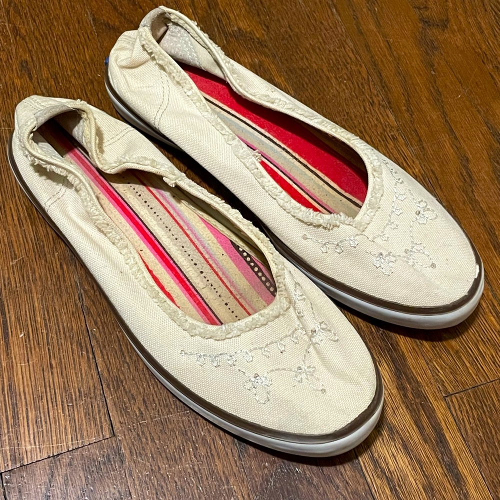 Keds flats, beige